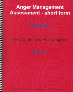 Anger Management Assessment (AMA-SF) Manual